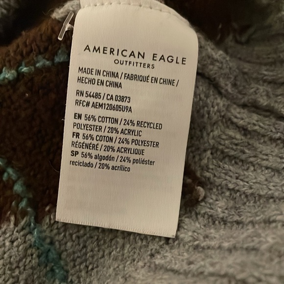 American Eagle Grey cardigan - Picture 4 of 5